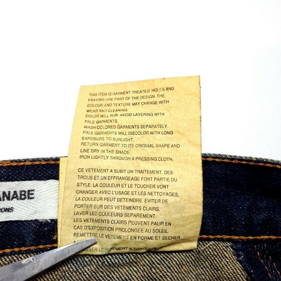 AD2002 Junya Watanabe Comme des Garcons JI-P006 Japanese Selvedge Denim Women's - Picture 10 of 10